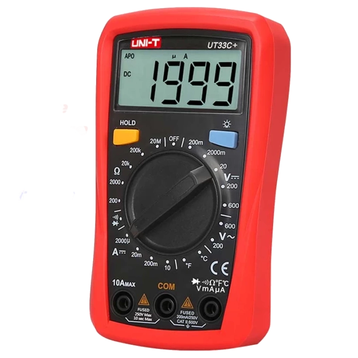 Цифровий мультиметр UNI-T UT-33C+