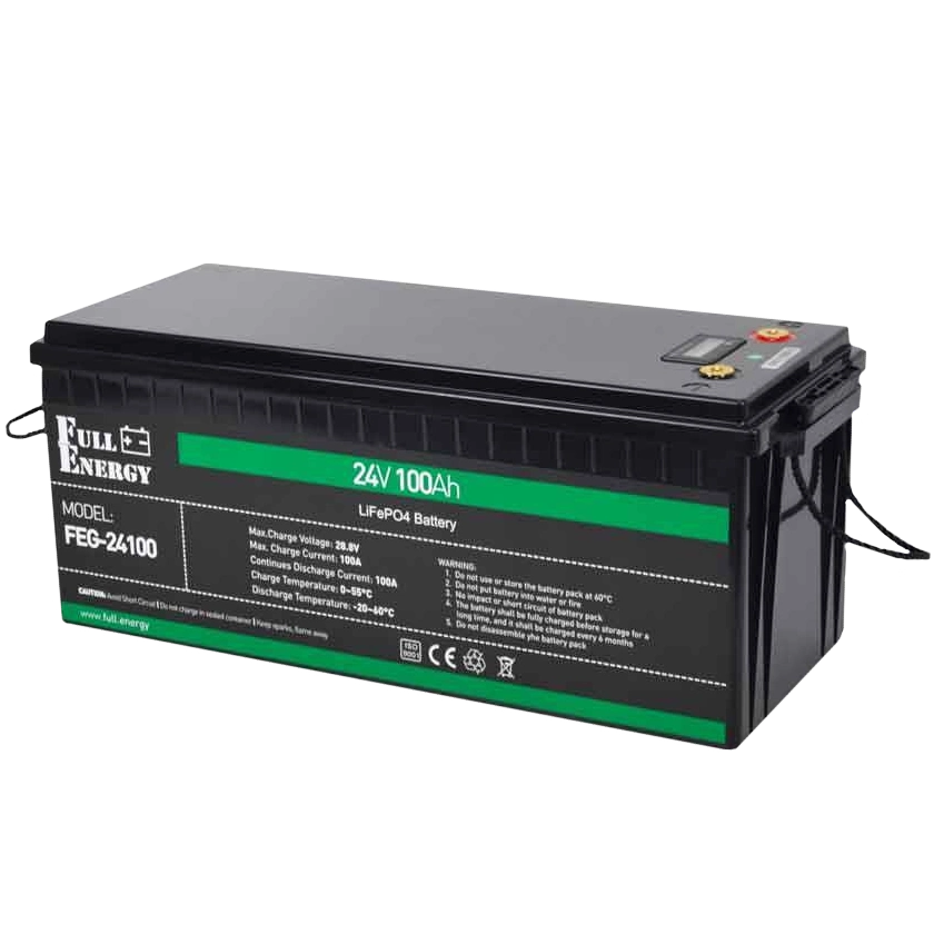 Акумулятор LiFePO4 24В 100А•г Full Energy FEG-24100 LiFePO4