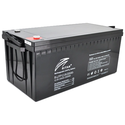Літієва акумуляторна батарея Ritar R-LFP12.8V200Ah 12.8В 200А•ч 200А