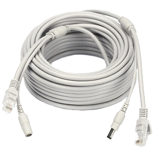 Патчкорд комбінований RJ-45 + DC 10м