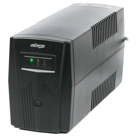 Джерело безперебійного живлення EnerGenie EG-UPS-B850 850ВA апроксимована синусоїда