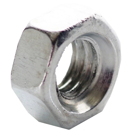 Гайка шестигранна APRO М10 DIN 934 кл. міц. 6 цинк білий (пач. 50 шт.)