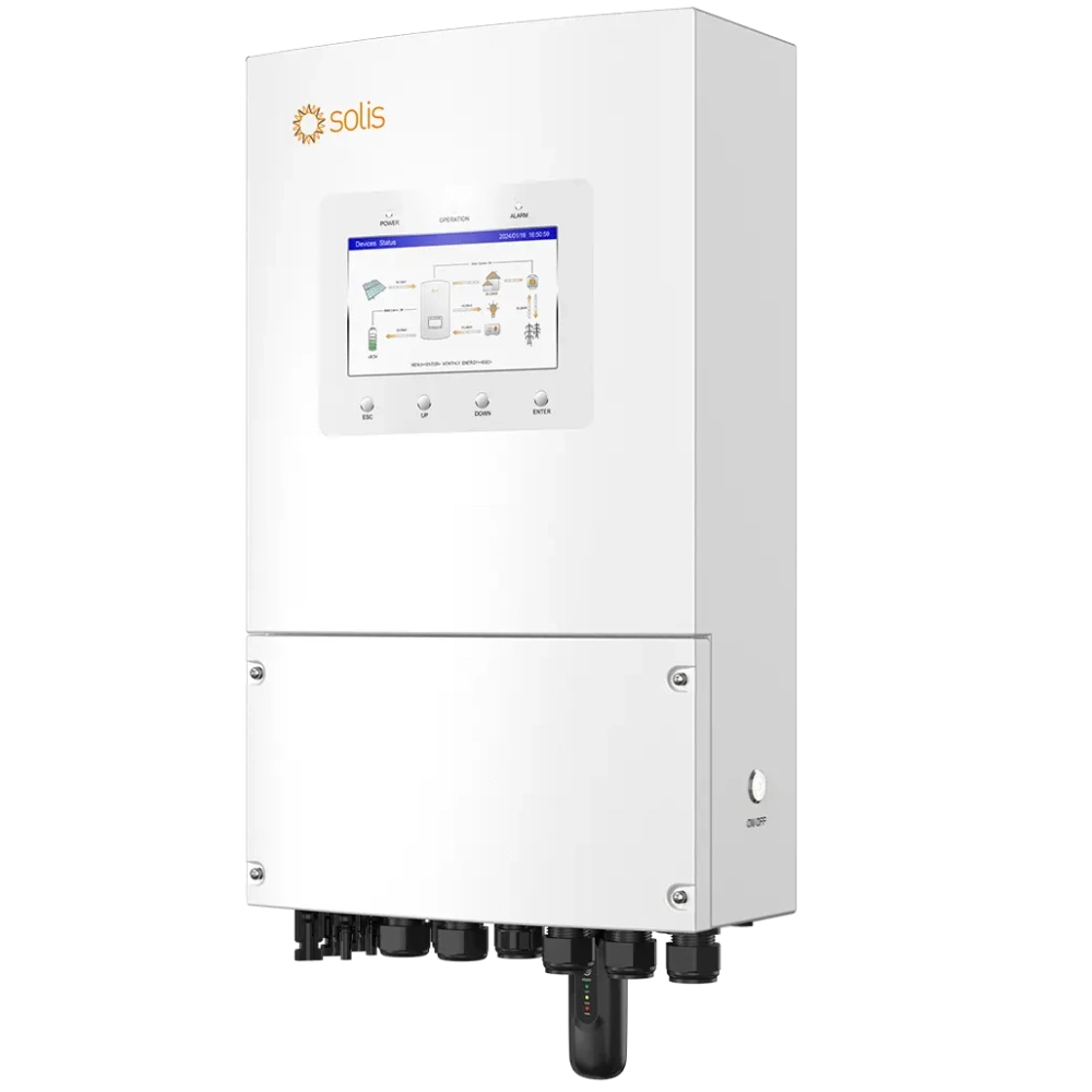 Гібридний інвертор Solis S6-EH1P8K-L-PLUS однофазний чиста синусоїда