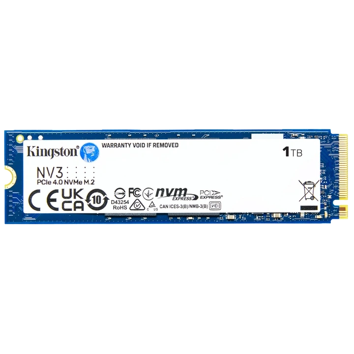 Накопичувач Kingston 1TB NV3 SSD M.2 2280 PCIe 4.0 NVMe