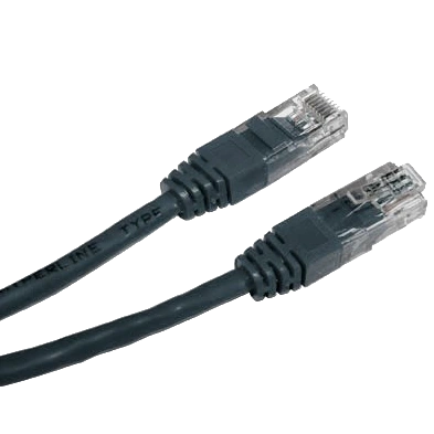 Патч-корд Cablexpert PP12-2M/BK 2 м кат.5Е чорний