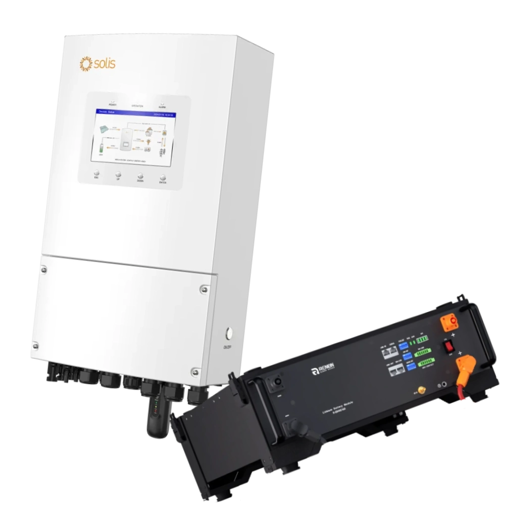 Комплект Solis S6-EH1P6K-L-PLUS + Renon EBrick 51.2V 100AH