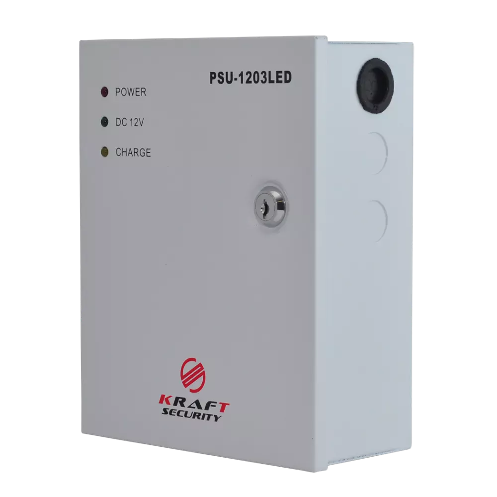 Блок безперебійного живлення Kraft PSU-1203LED 12В 3А