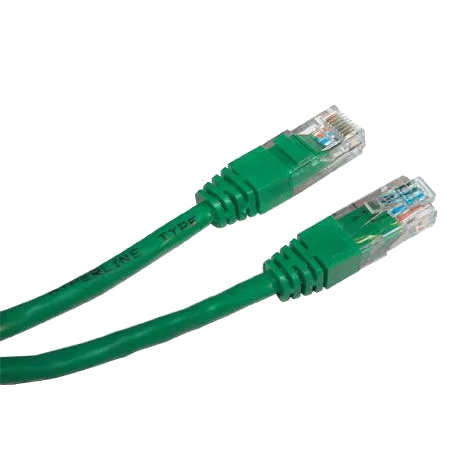 зелений Патч-корд E-server UTP, 0.5 м, кат. 5e