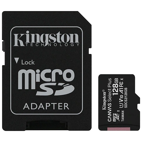 Карта пам’яті Kingston (SDCS2/128GB) 128Гб microSDXC U1 V10 A1