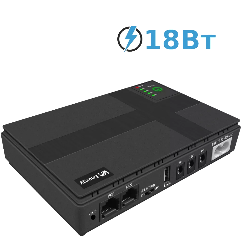 Джерело безперебійного живлення VIA Energy Mini UPS 24В 0.6A