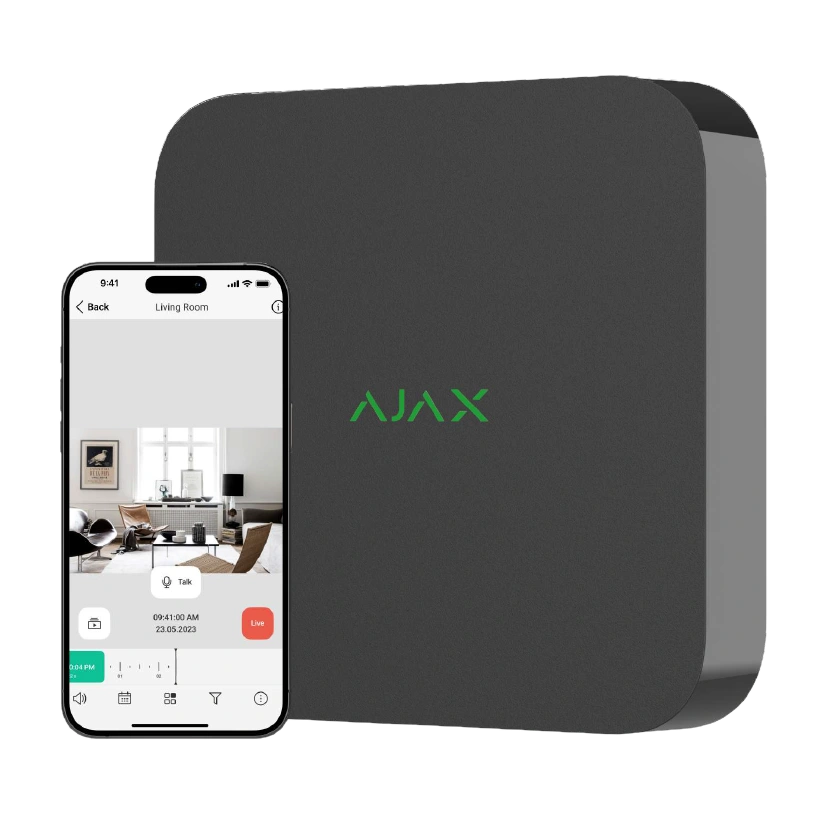 Відеореєстратор Ajax NVR (8ch) (8EU) black