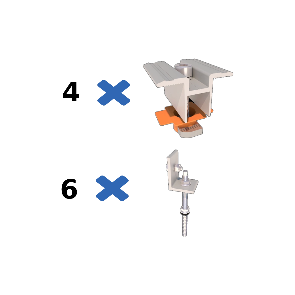 Комплект кріплень до металочерепиці MetalTile IV