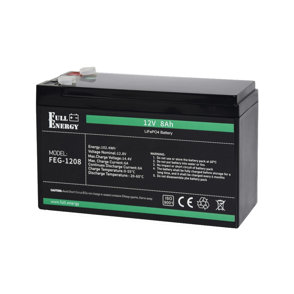 Літієва акумуляторна батарея Full Energy FEG-128 12В 8А•г