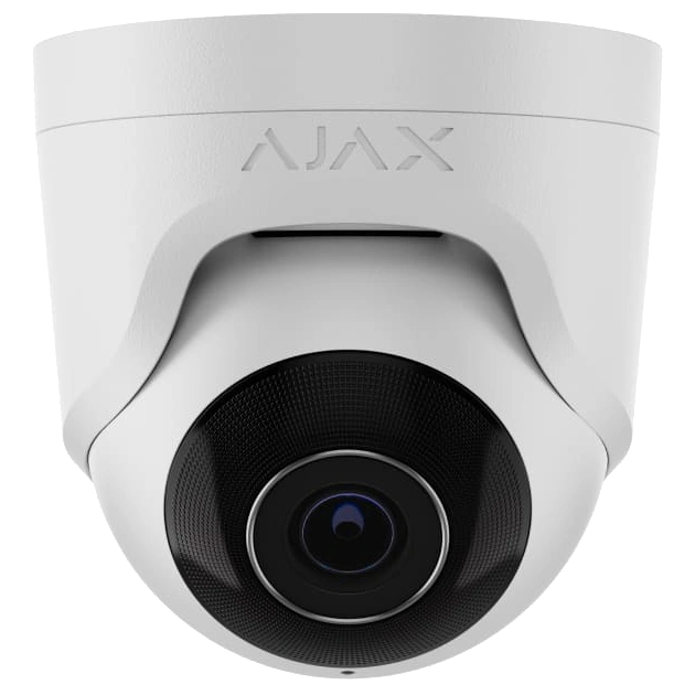 IP відеокамера Ajax TurretCam (8EU) ASP white 8МП (4мм)