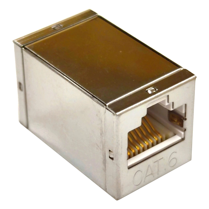 З'єднувач витої пари екранований кат. 6 під конектори RJ-45
