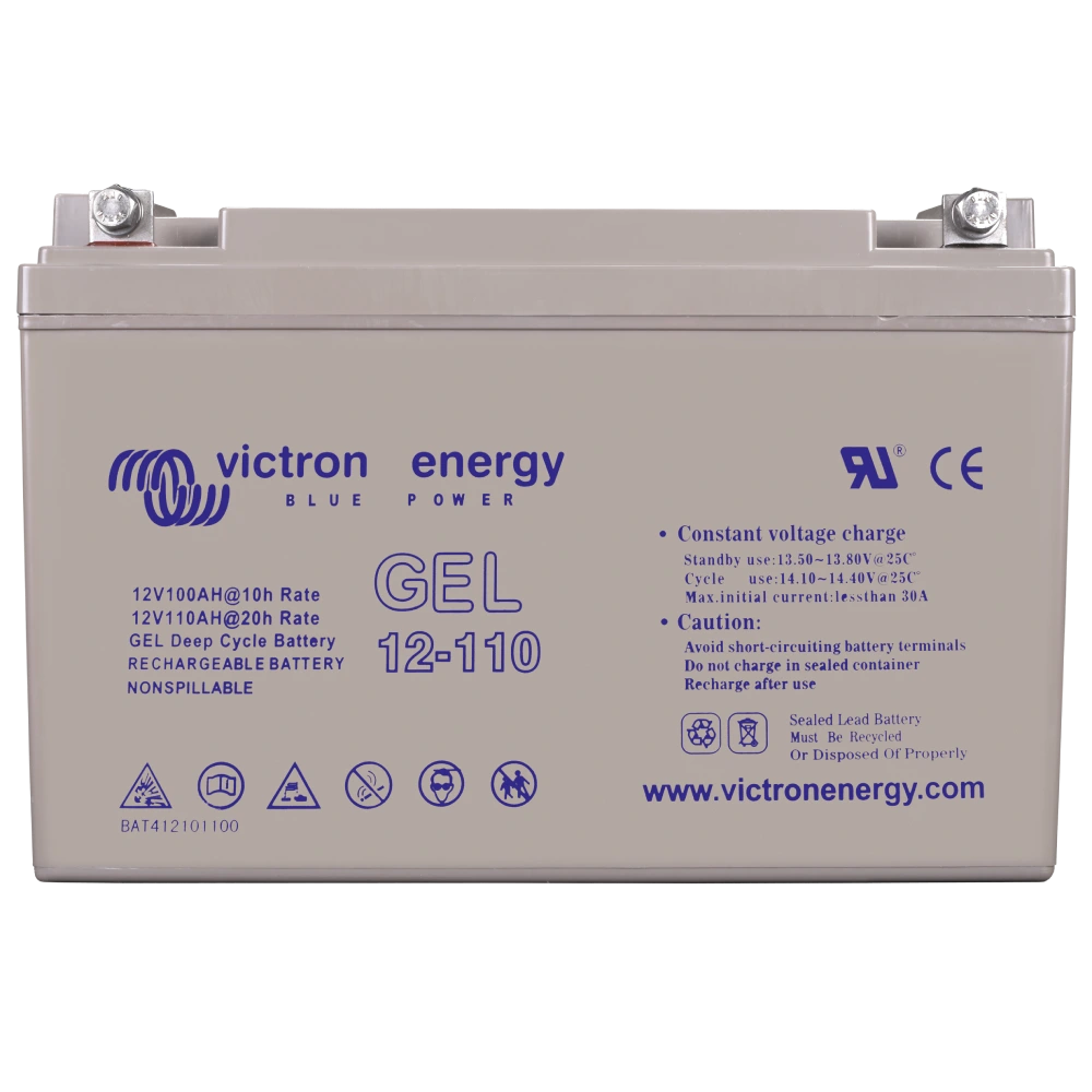 Свинцево-кислотна акумуляторна батарея Victron Energy Gel 12-110 110A•г 12В гелева