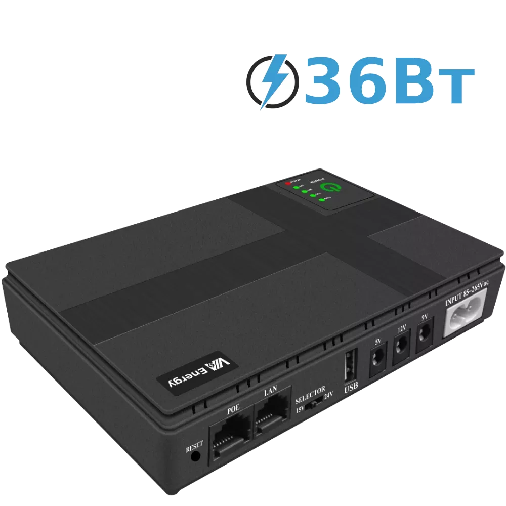 Джерело безперебійного живлення VIA Energy Mini UPS 3.0 24В 1А