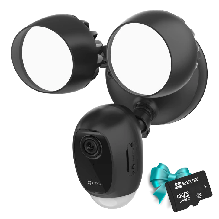 Комплект камера Ezviz LC1C black + карта пам'яті CS-CMT-CARDT32G-D