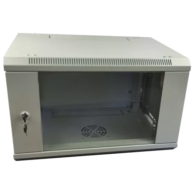 Шафа 19" EASYCASE 60-60-09-ДА-7035 (сіра)