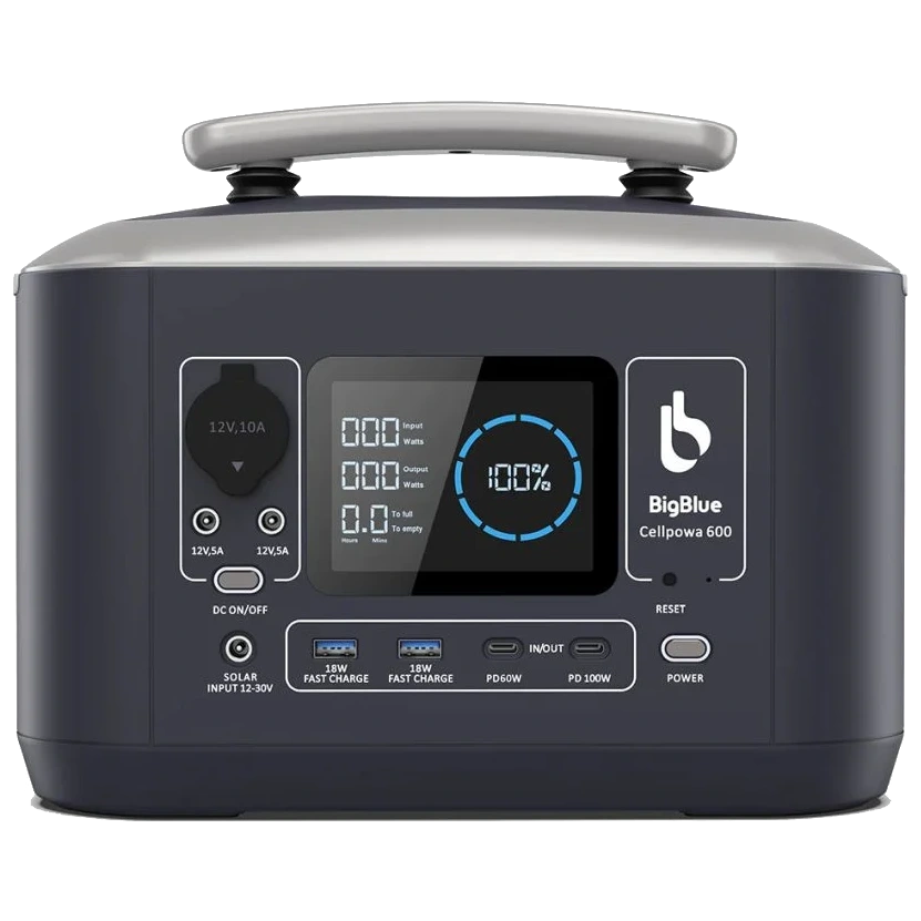 Портативне джерело живлення BigBlue CP600 600Вт 537.6 Вт•г