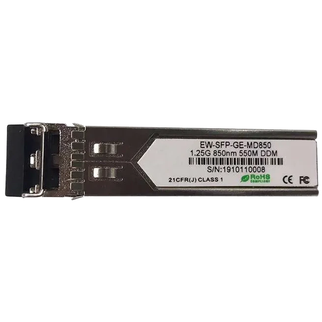 Модуль SFP Ewind EW-SFP-GE-MD850 155M, Multi-mode Dual Fiber, 850nm, 550meter, LC connector