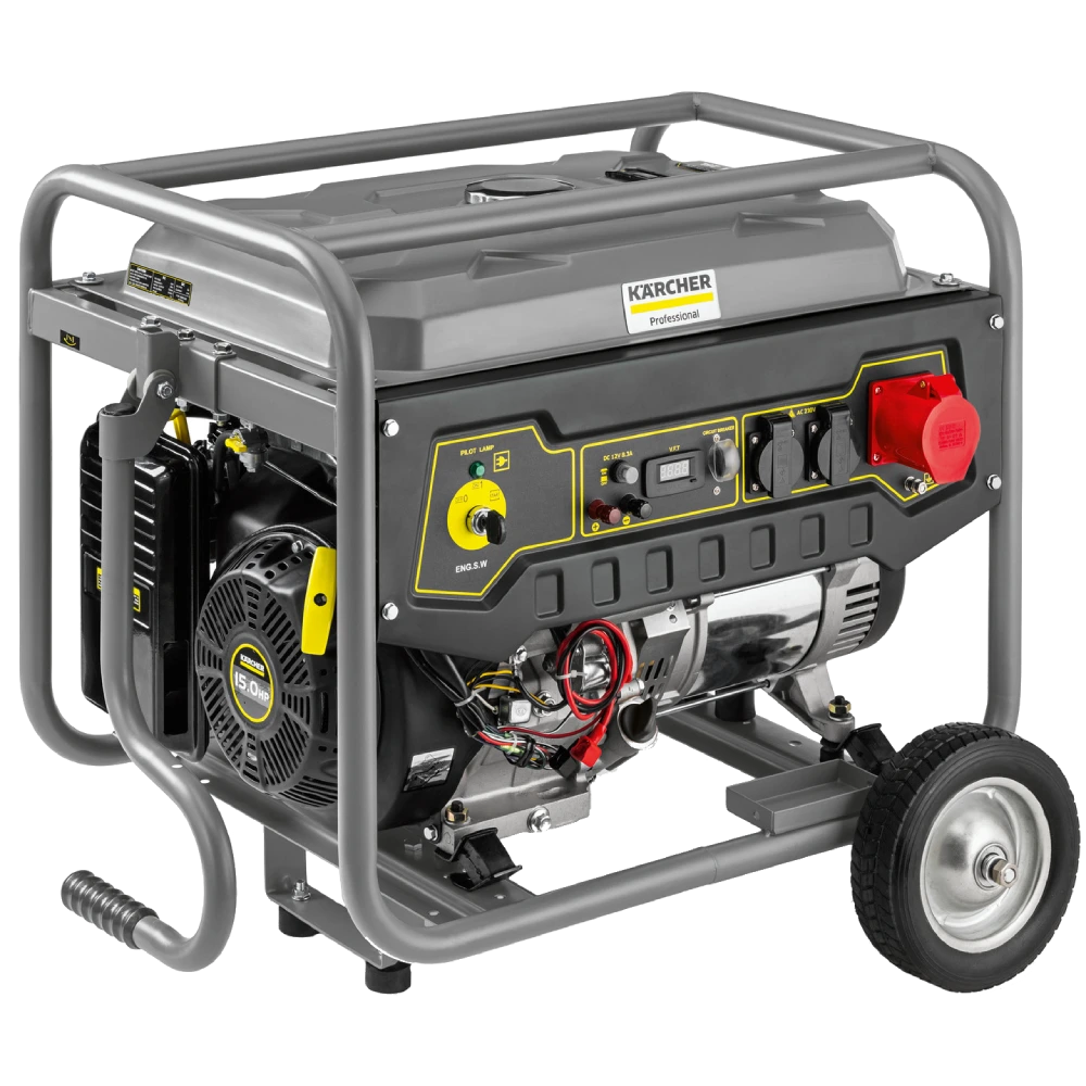 Генератор бензиновий Karcher PGG 8/3 7/7.5кВт 380В 3 фази електростарт AVR