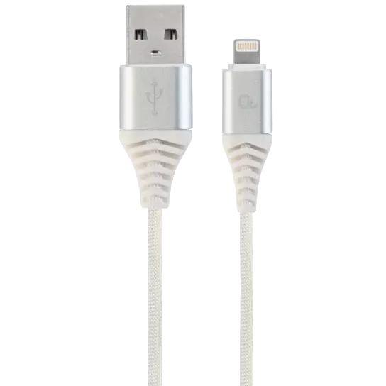 Кабель Cablexpert CC-USB2B-AMLM-2M-BW2 USB 2.0/Lightning 2м