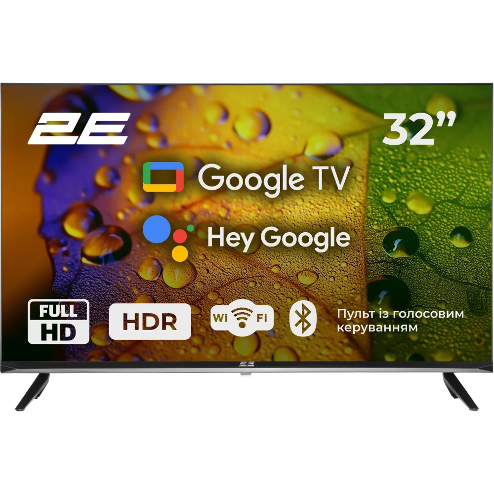 Телевізор 2E 32A07KF 32" дюйма 1920x1080 Google TV