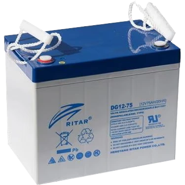 Аккумуляторная батарея RITAR DG12-75 12V 75Ah