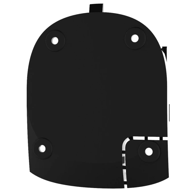 Частина пластикового корпусу Smartbracket Ajax Hub black