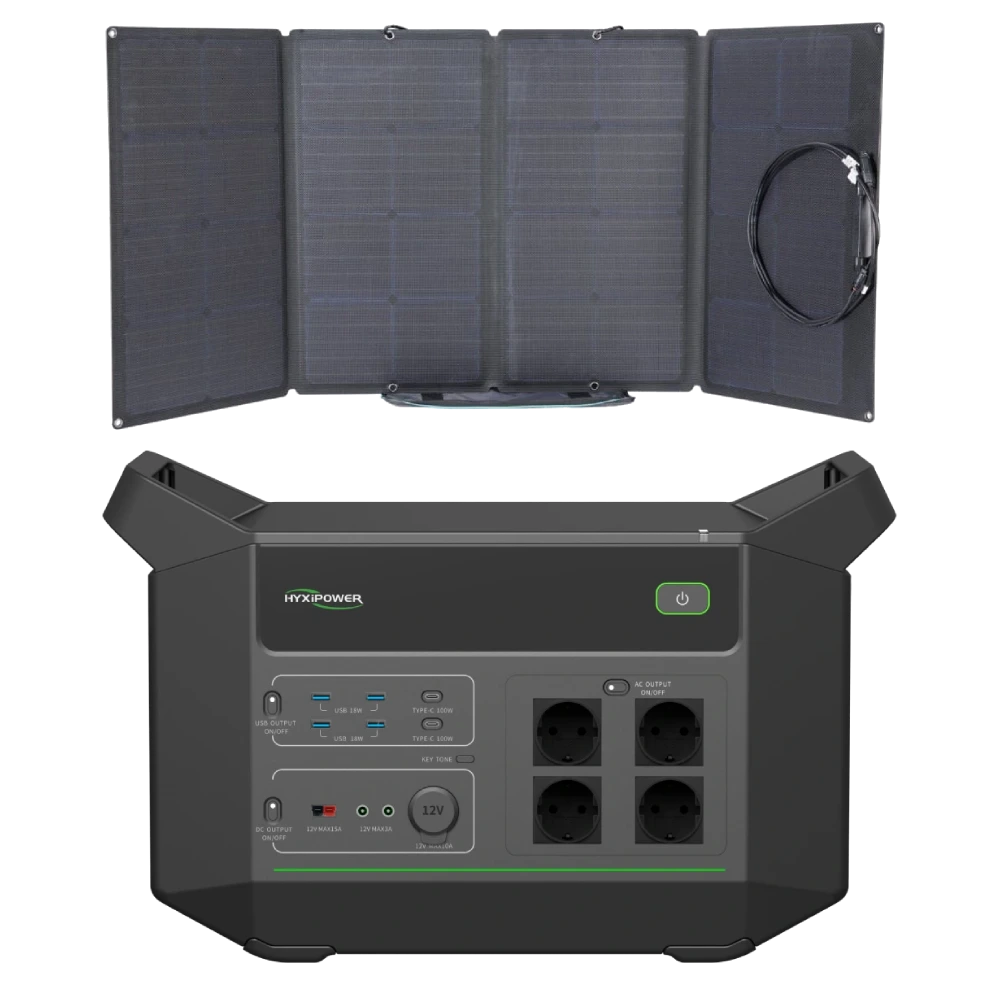 Система автономного живлення однофазна HYXiPower HYX-EA2500 + EcoFlow 110W