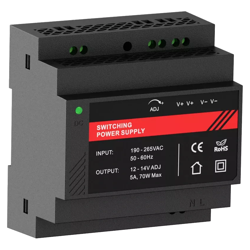 Джерело безперебійного живлення Kraft PSU-1205DIN(P)
