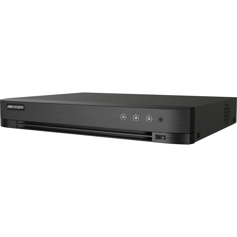 Відеореєстратор Hikvision iDS-7204HTHI-M1/XT 4-канальний 8MP 1U H.265 AcuSense