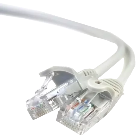 Патч-корд сірий 0.25м UTP CAT5e