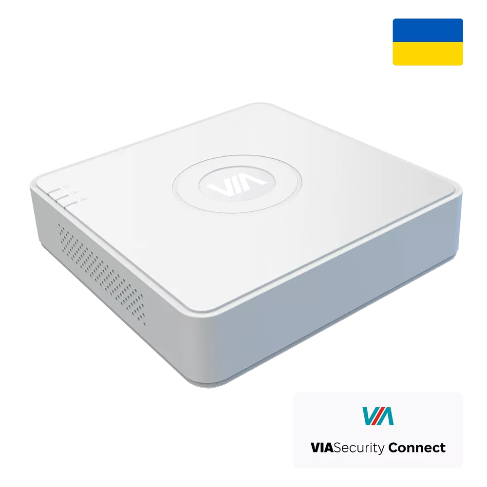 Відеореєстратор VIASecurity VIA-NVR08V1Q 8-канальний