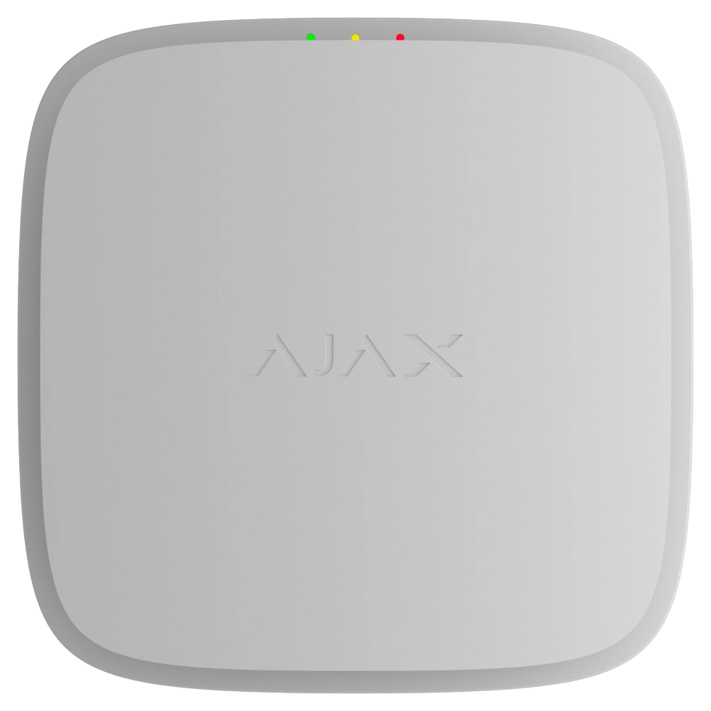 Сповіщувач Ajax EN54 FireProtect (Smoke/Sounder) white пожежний димовий зі звуковим оповіщенням