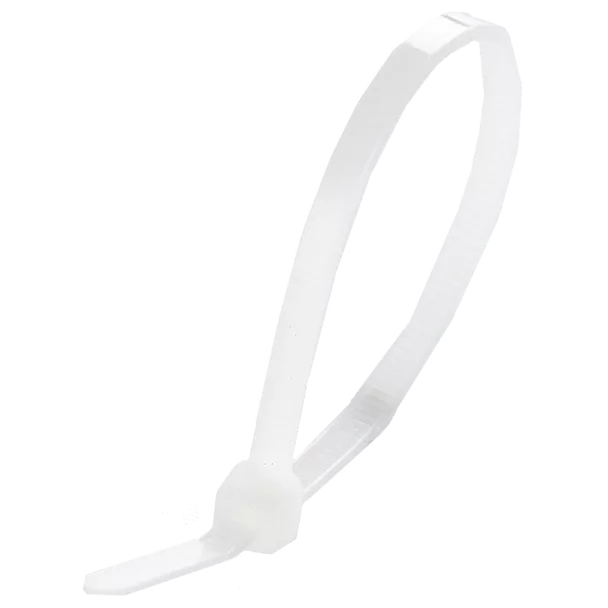 Стяжка кабельна біла (пач. 100 шт.) APRO 5х200