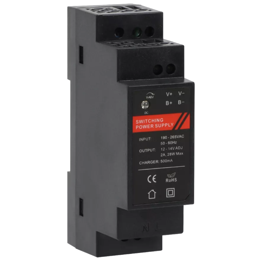 Блок живлення на DIN рейку DR12024-01B 12V/2A