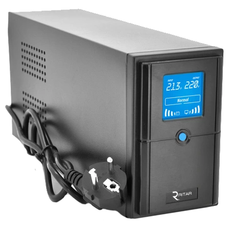 Джерело безперебійного живлення Ritar E-RTM800 ELF-D LCD (480W)