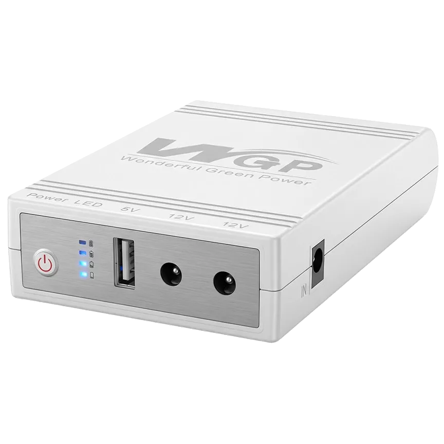Джерело безперебійного живлення Mini UPS WGP UPS103C 20000mAh 5V/12V/12V